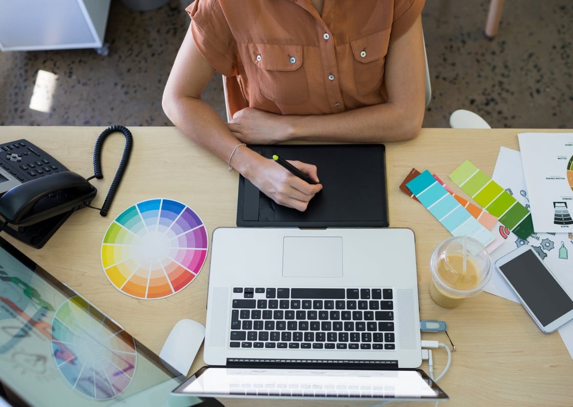 web designer feedback laptop