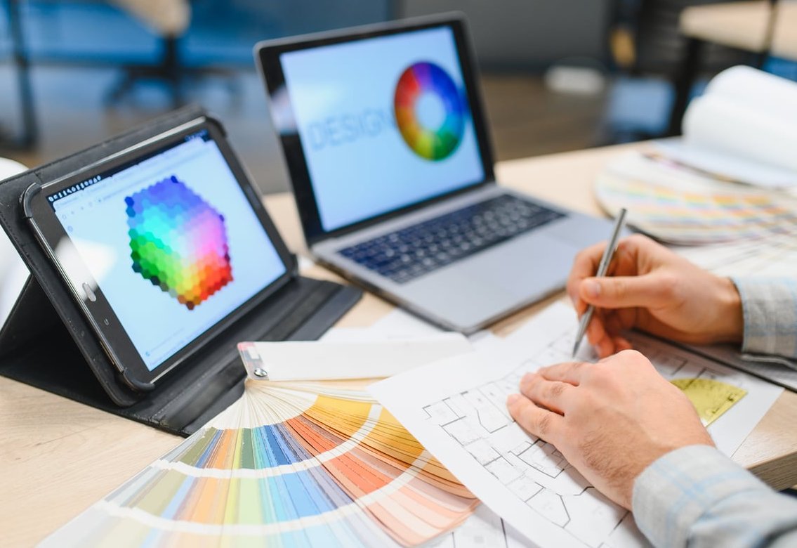 web designer feedback laptop
